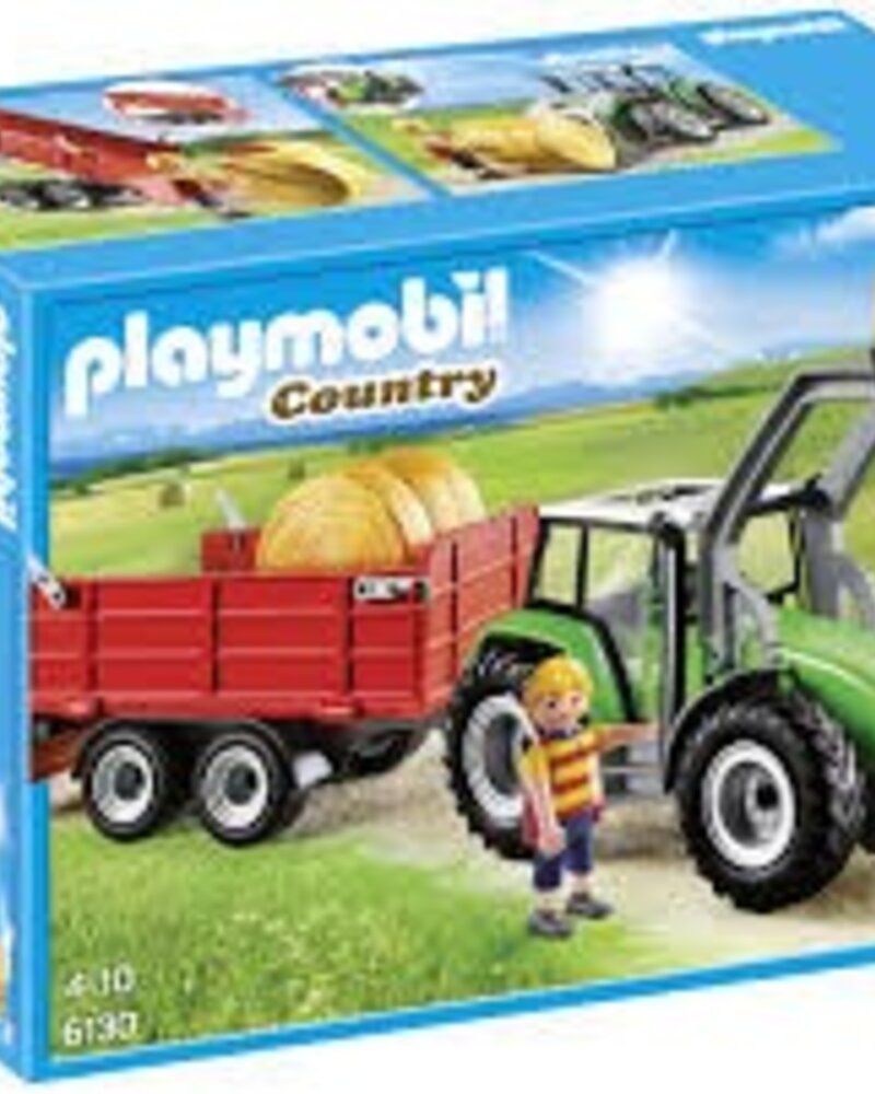 6130 Tractor met Aanhangwagen