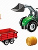 6130 Tractor met Aanhangwagen
