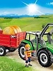 6130 Tractor met Aanhangwagen