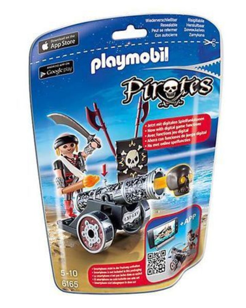 6165 Piraat met Zwart Kanon