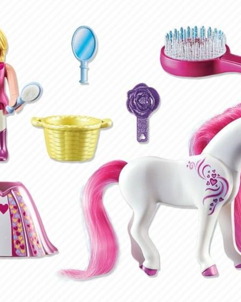 6166 Prinses Rosalie met Paard