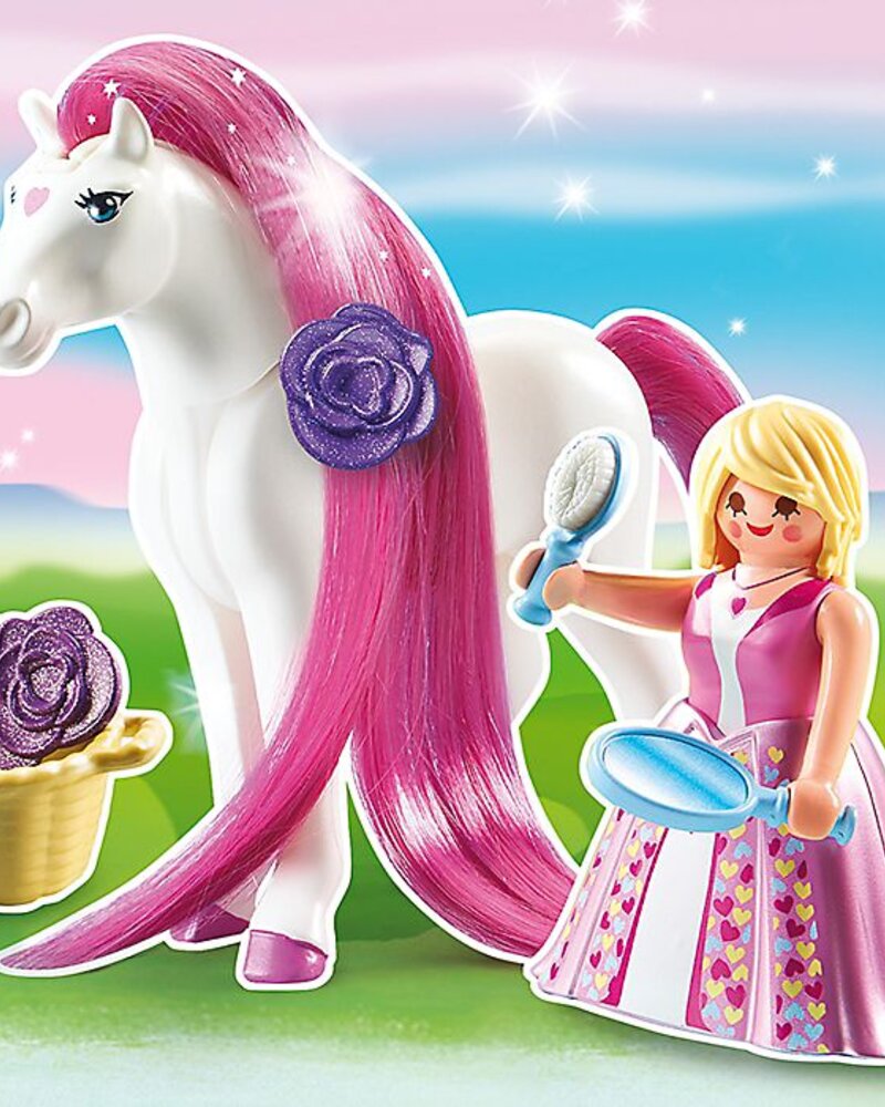 6166 Prinses Rosalie met Paard