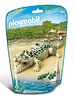 6644 Alligator met Baby's