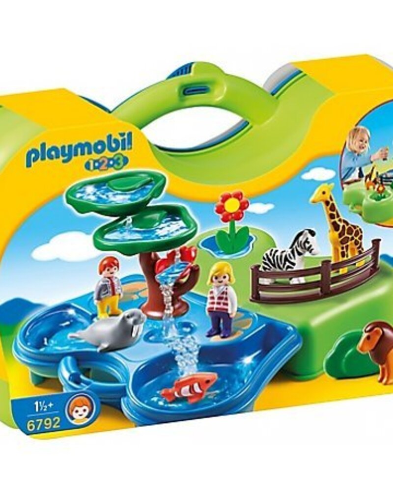 6792 Meeneem Dierentuin met Waterpartij