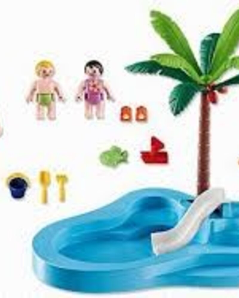 6673 Kinderbad met Glijbaan