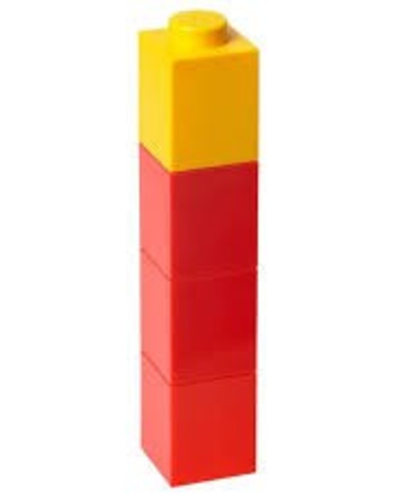 700279 Drinkbeker Vierkant Rood
