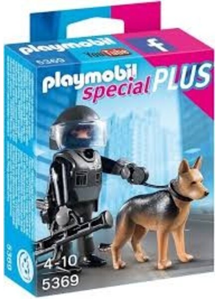 5369 Speciale Politieagent met Speurhond