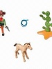 5373 Cowboy met Wild Veulen