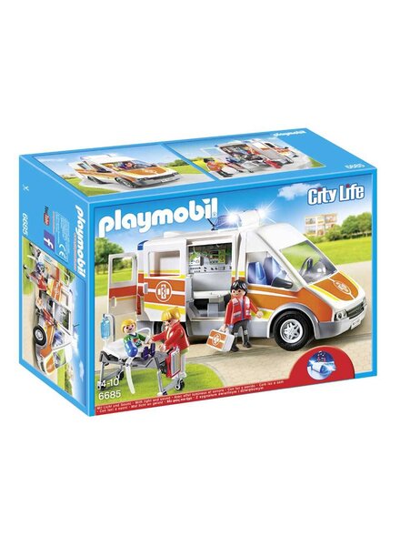 6685 Ziekenwagen met Licht en Geluid