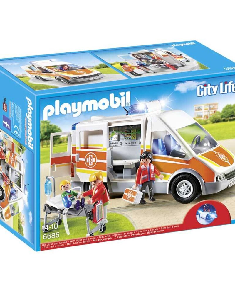 6685 Ziekenwagen met Licht en Geluid