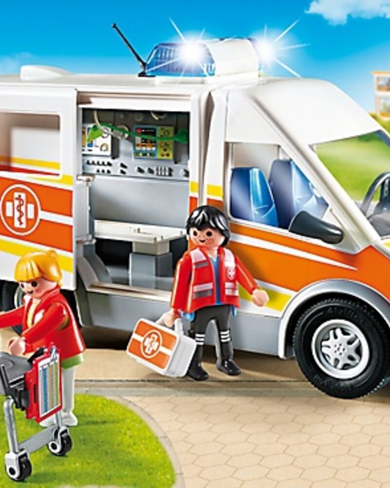 6685 Ziekenwagen met Licht en Geluid