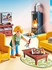 5308 Woonkamer met Houtkachel
