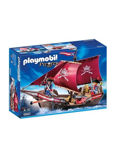 6681 Soldaten Zeilschip met Kannonnen