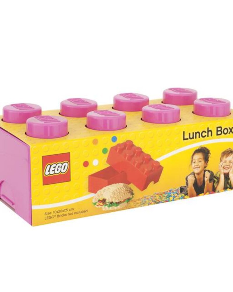 700165 Lego lunch box roze