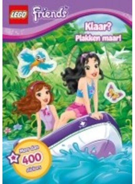 Lego Friends Magazine - Klaar? Plakken maar! Met meer dan 400 stickers