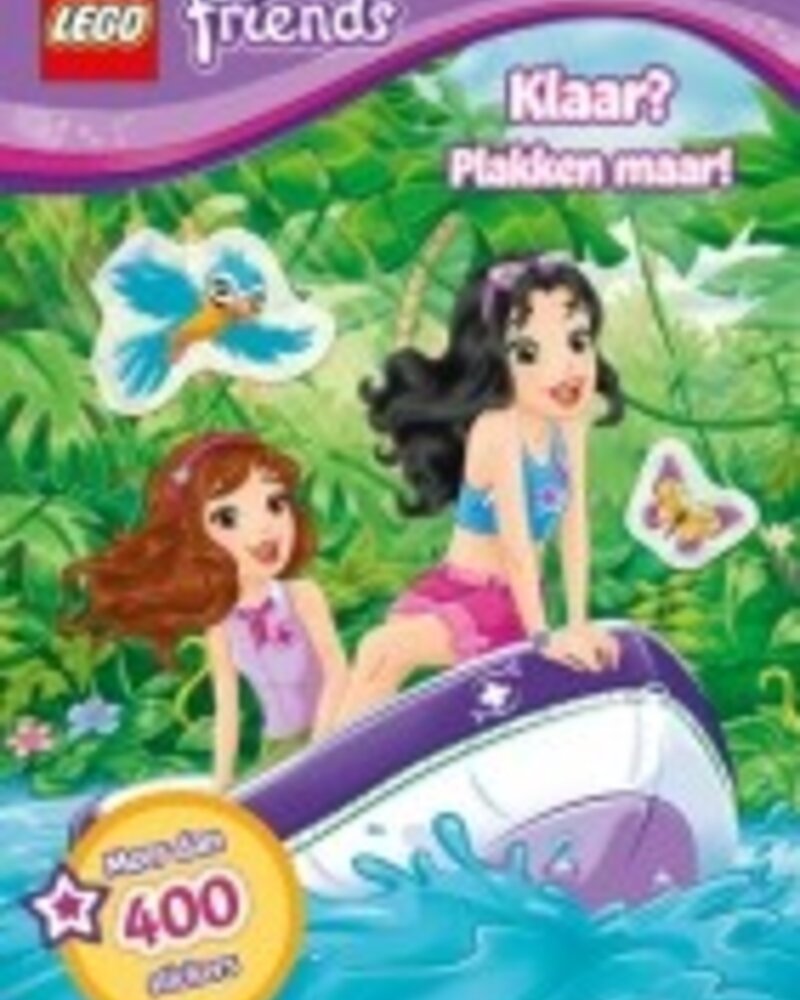 Lego Friends Magazine - Klaar? Plakken maar! Met meer dan 400 stickers