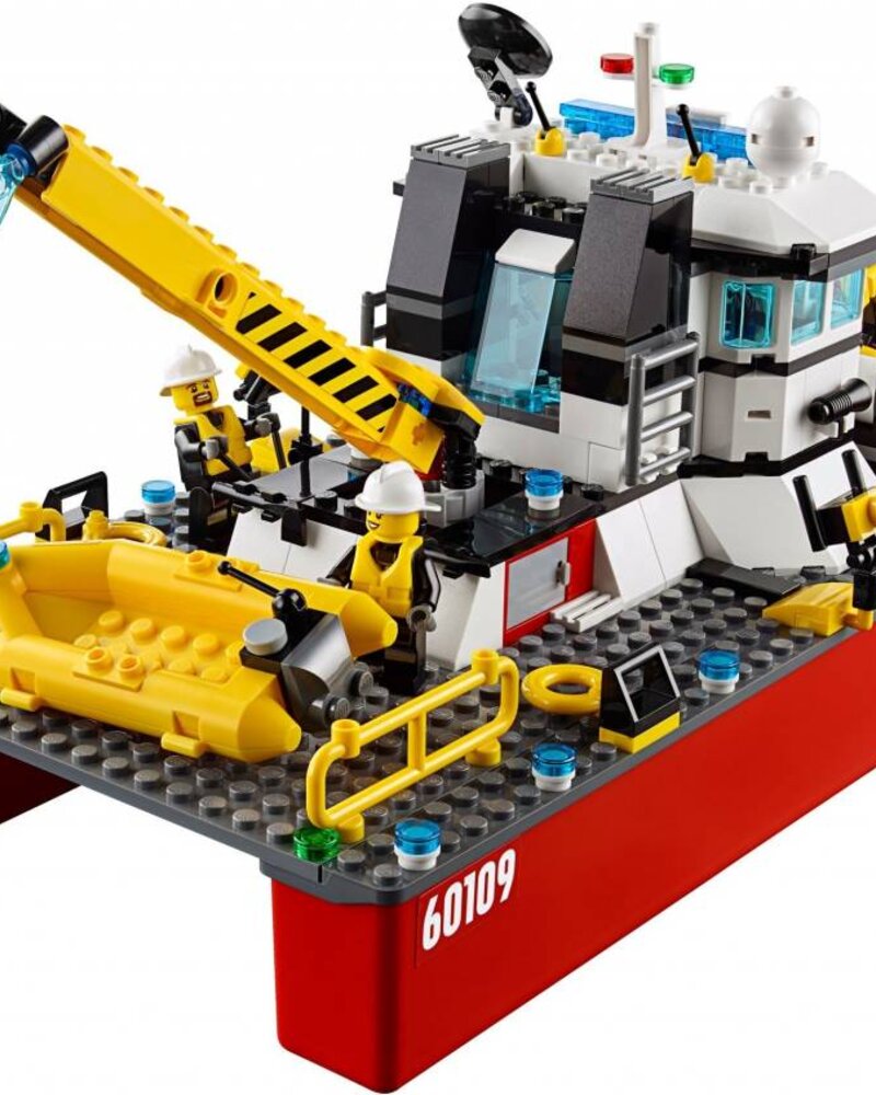 60109 Lego Brandweerboot