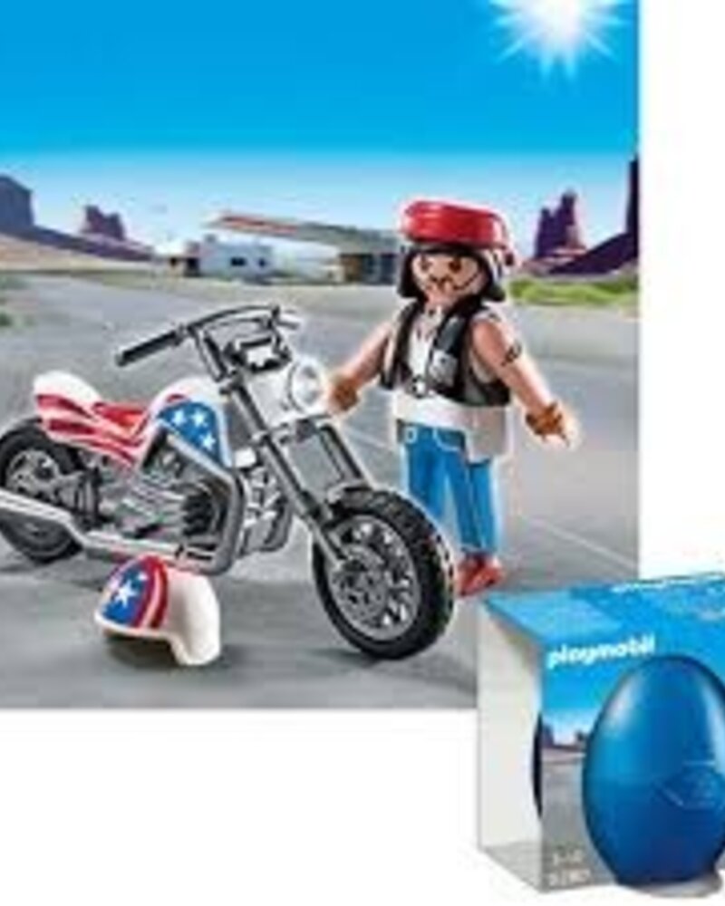 5280 Motorrijder met Motor Verassing Ei