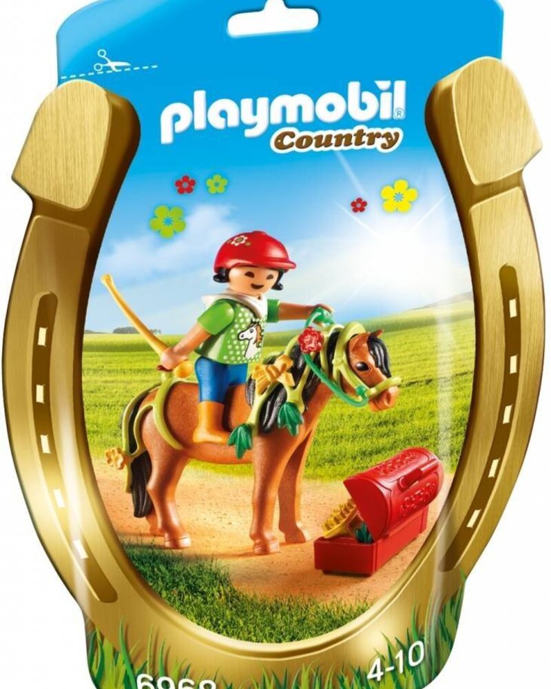 6968 Pony om te Versieren - Bloem