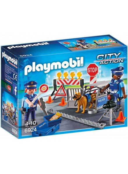 6924 Politie Versperring