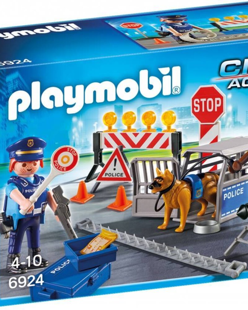6924 Politie Versperring