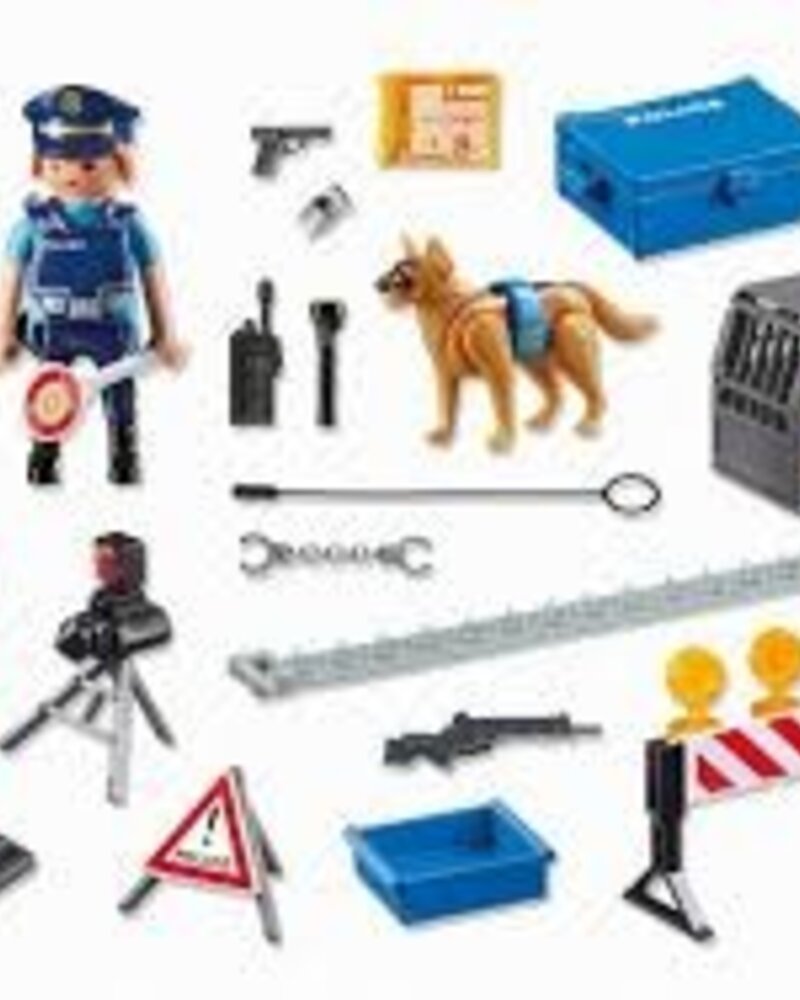 6924 Politie Versperring