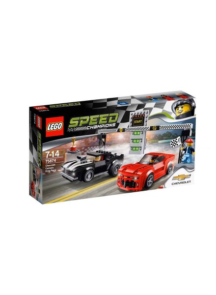 75874 Chevrolet Camero Drag Race