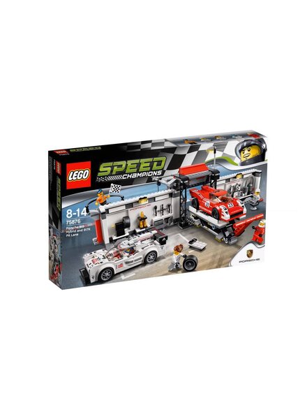 75876 Porche 919 Hybrid and 917K Pit Lane