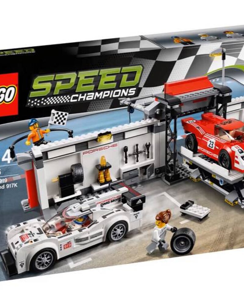 75876 Porche 919 Hybrid and 917K Pit Lane
