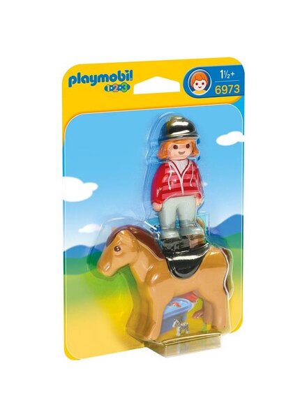 6973 Ruiter met Paard