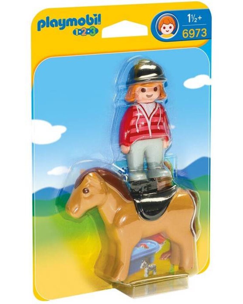 6973 Ruiter met Paard