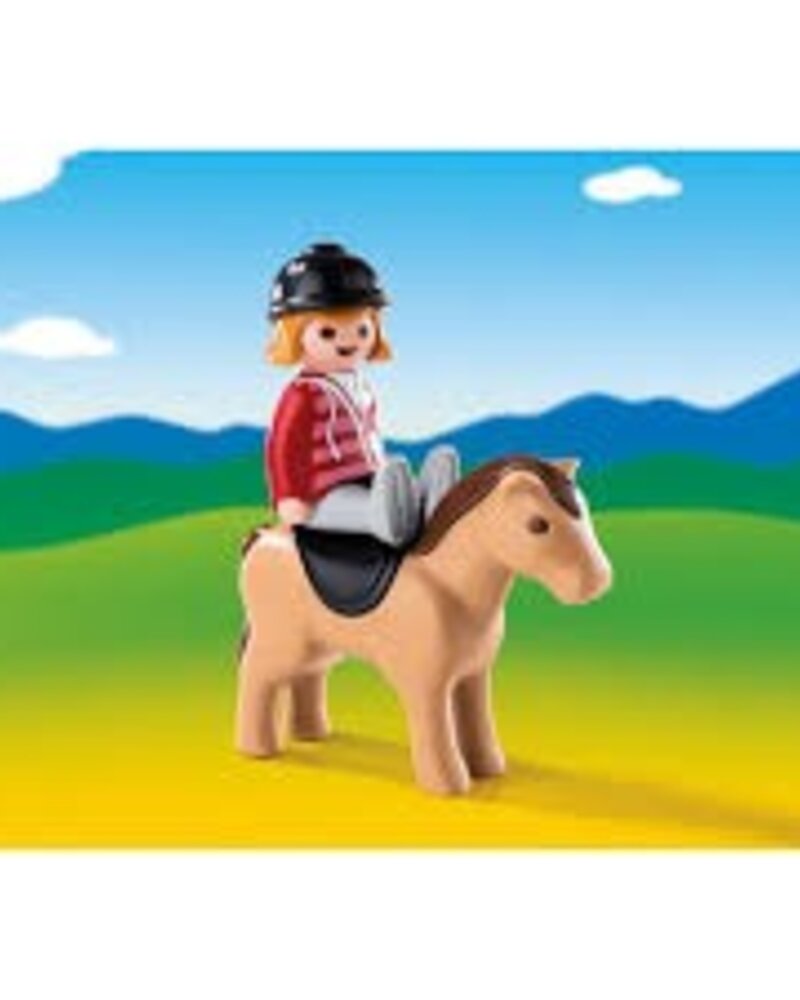 6973 Ruiter met Paard