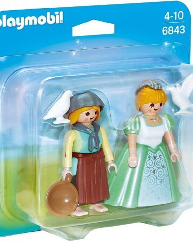 6843 Duopack Prinses en Dienstmeisje