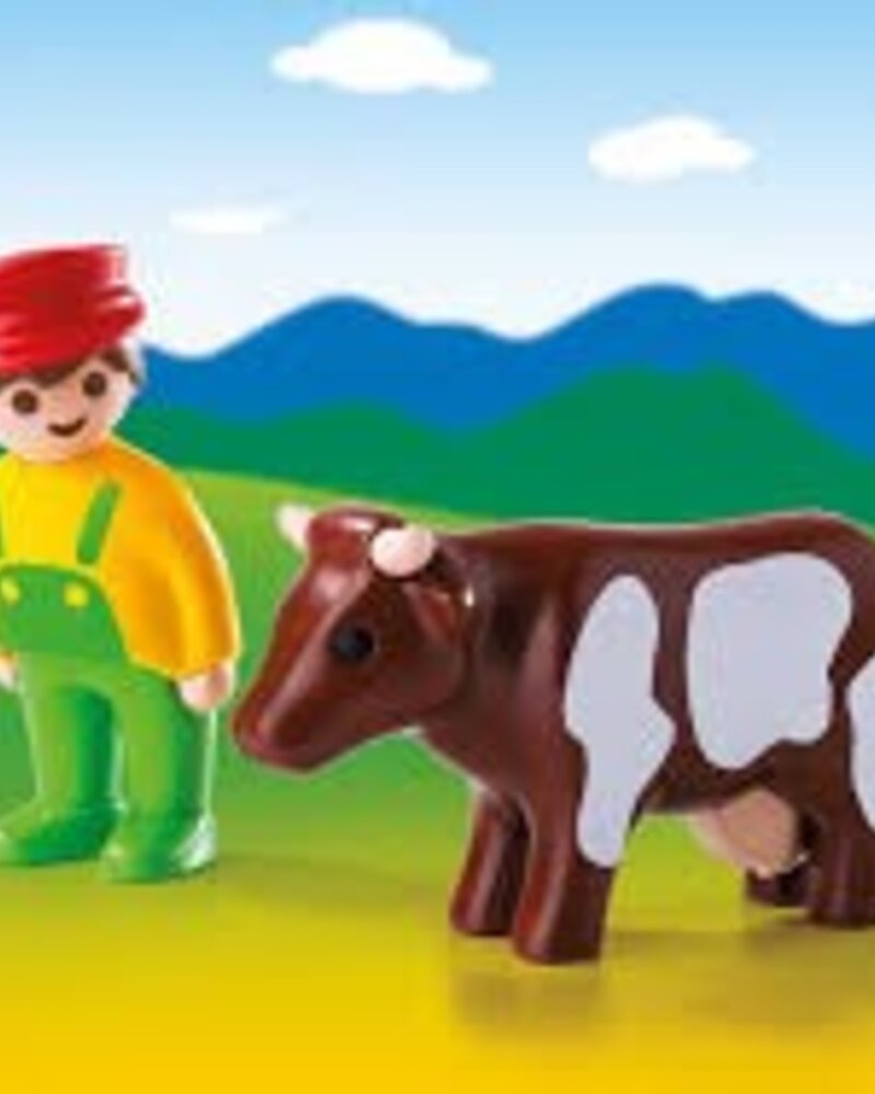 6972 Boer met Koe