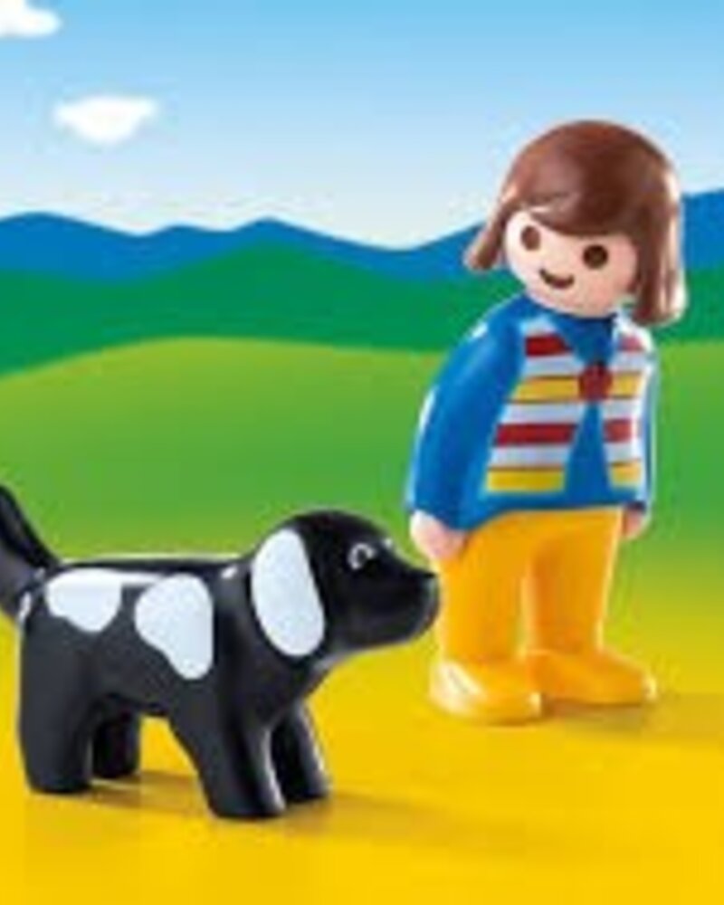 6977 Vrouw met Hond