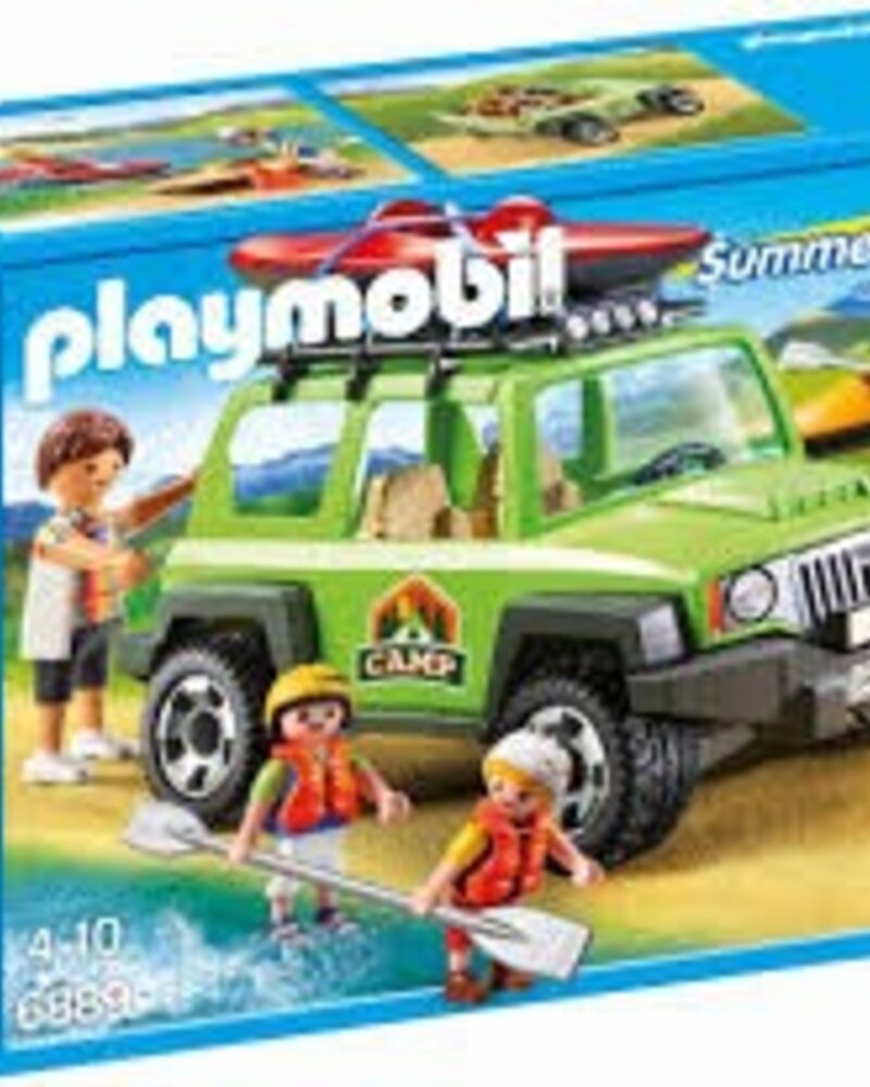 6889 Familie Terreinwagen met Kajaks