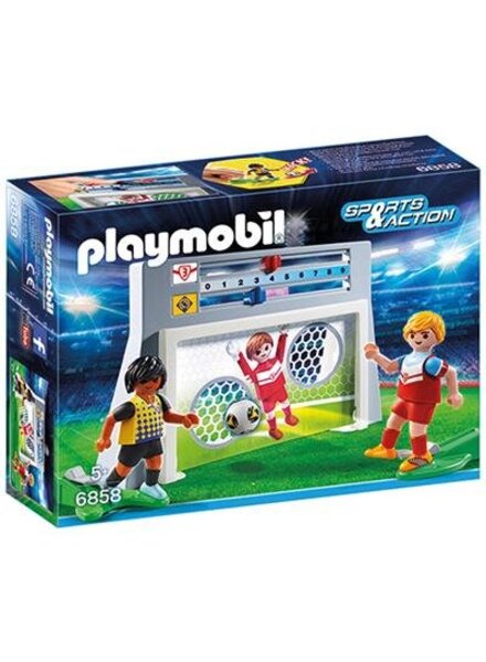 6858 Strafschoptraining met Voetballers