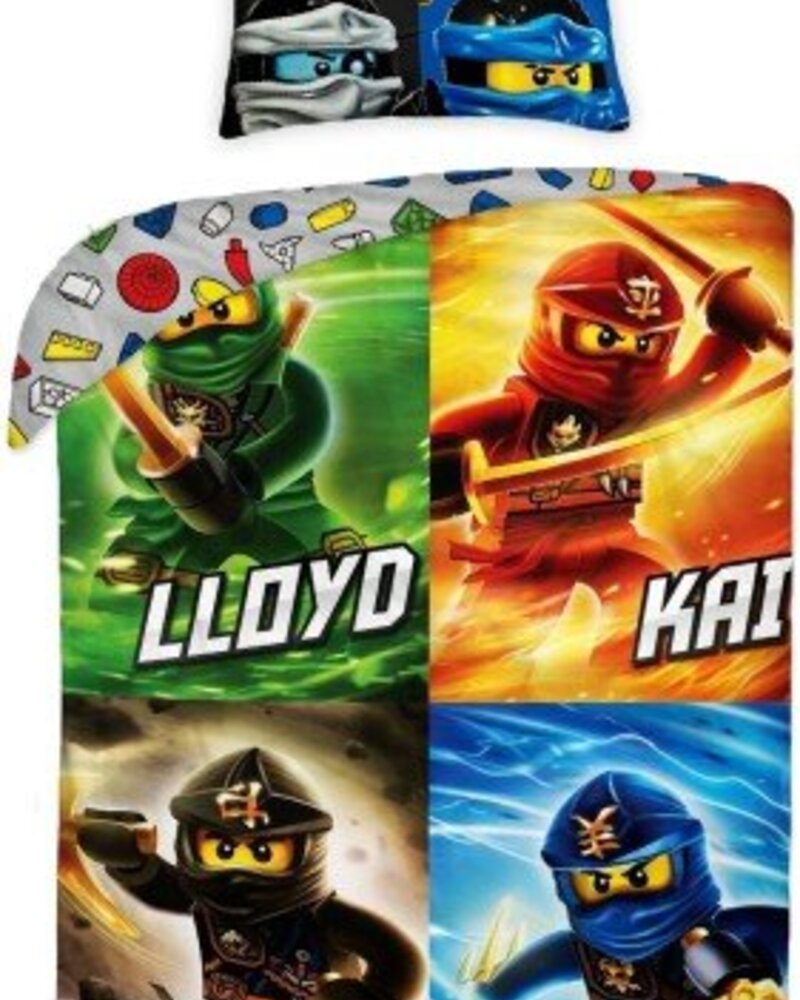 700048 Lego Dekbed Ninjago Crew
