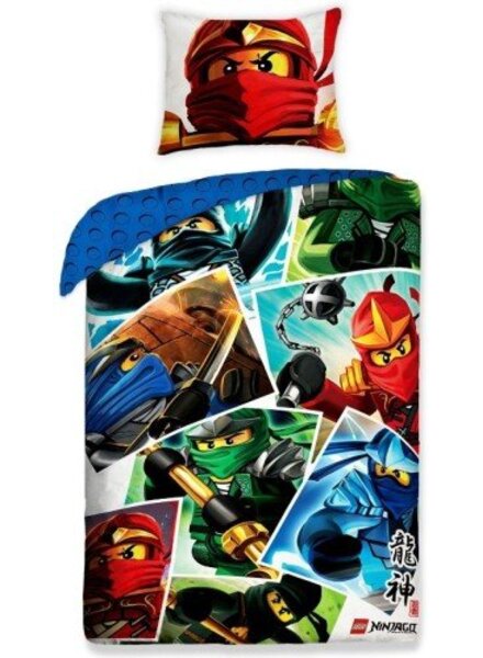 700049 Dekbed Lego Ninjago Cartoon