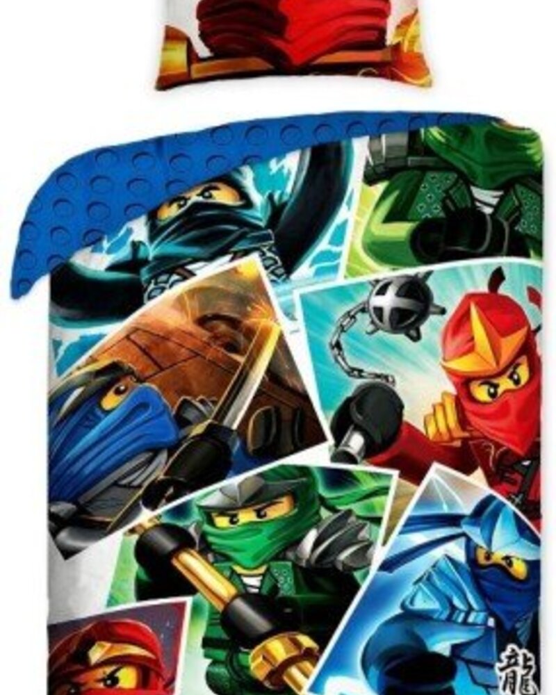700049 Dekbed Lego Ninjago Cartoon