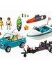 6864 Pick-Up met Speedboot en Onderwatermoter