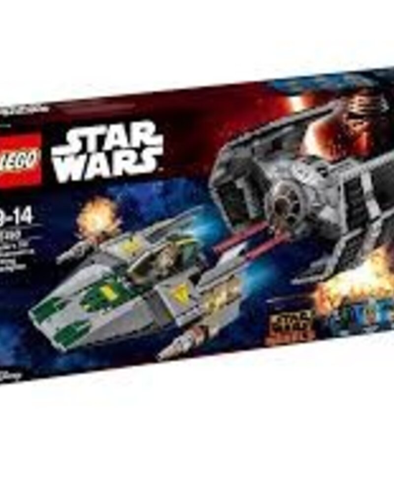 75150 Darth Vader TIE Advanced vs. A-Wing Fighter