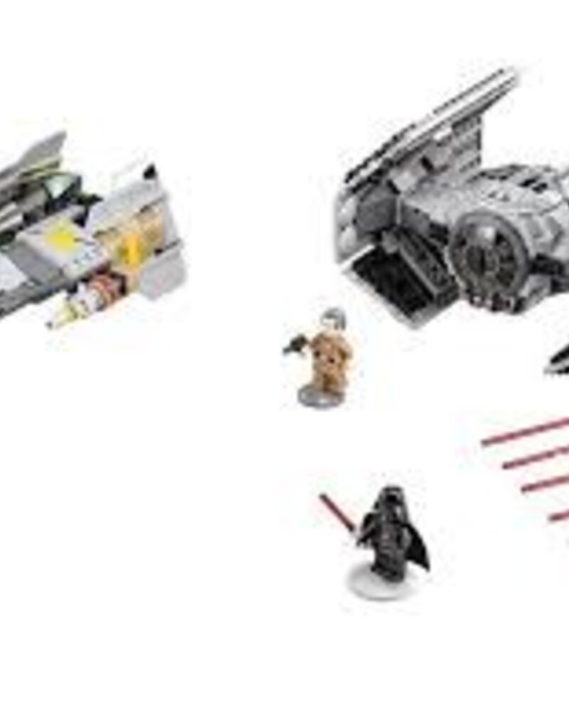 75150 Darth Vader TIE Advanced vs. A-Wing Fighter