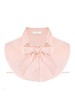 MJ Pussy Bow Collar Pink