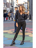 T3 High Waist Black Trousers