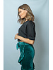 RC Vera Velvet Skirt Emerald Green