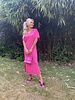 ST T-shirt Dress Fuchsia