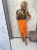 AA Orange Skirt Split