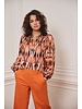 ES Blouse Orange Print