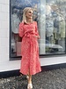 ST Liv Dress Corail/Ecru Print